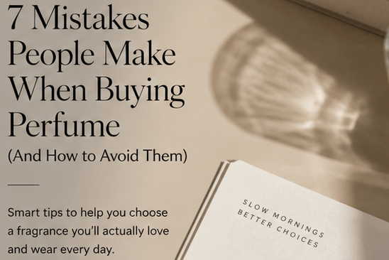 7 Mistakes People Make When Buying Perfume (And How to Avoid Them)